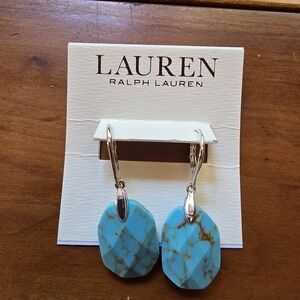 Lauren Ralph Lauren Turquoise Drop Earrings